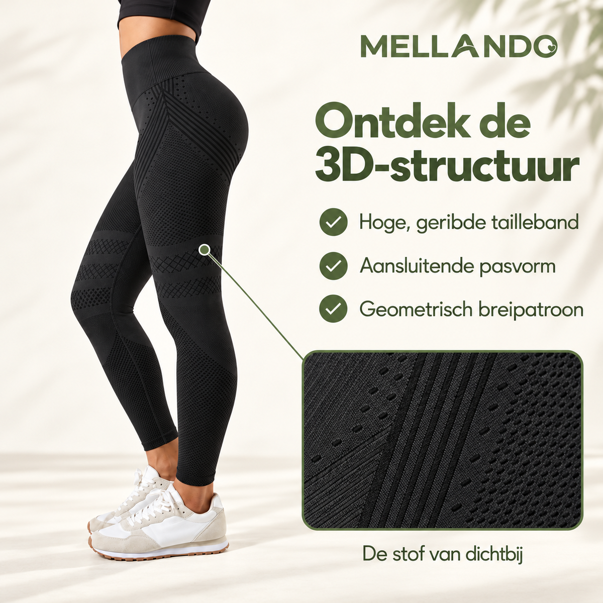 Mellando SculptFit l Vormgevende Compressielegging