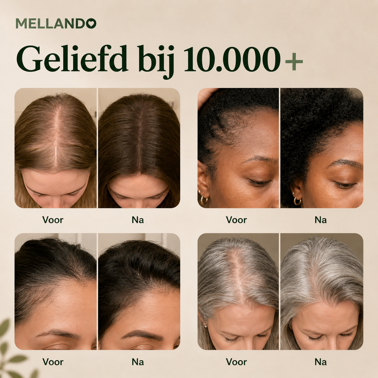 Mellando RootRevive | Een serum met ingebouwde haarborstel