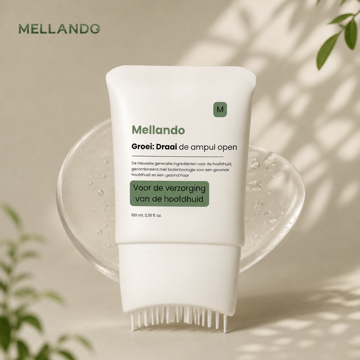 Mellando RootRevive | Een serum met ingebouwde haarborstel