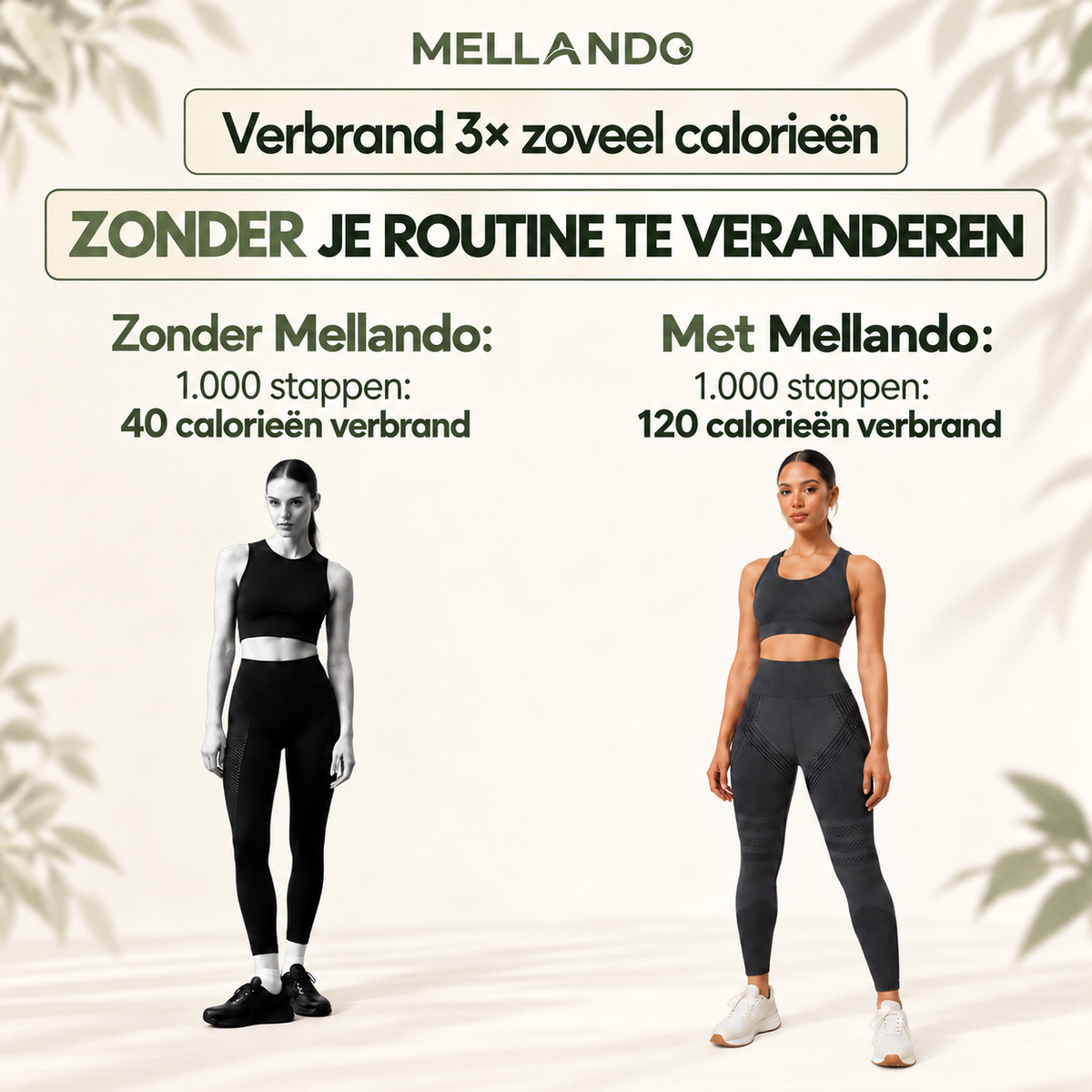 Mellando SculptFit l Vormgevende Compressielegging