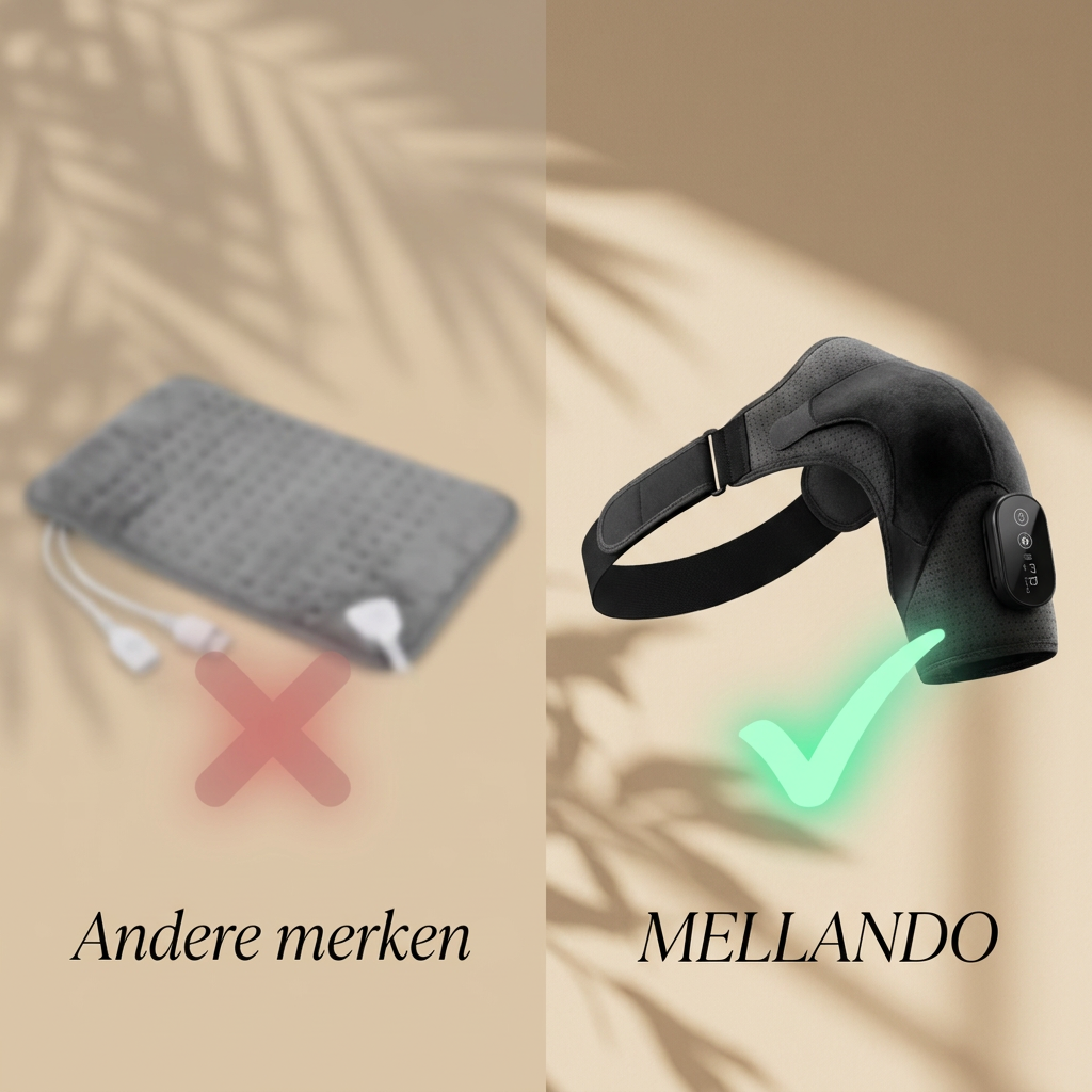 Mellando HeatRelief Pro l Verwarmde Schoudermassager