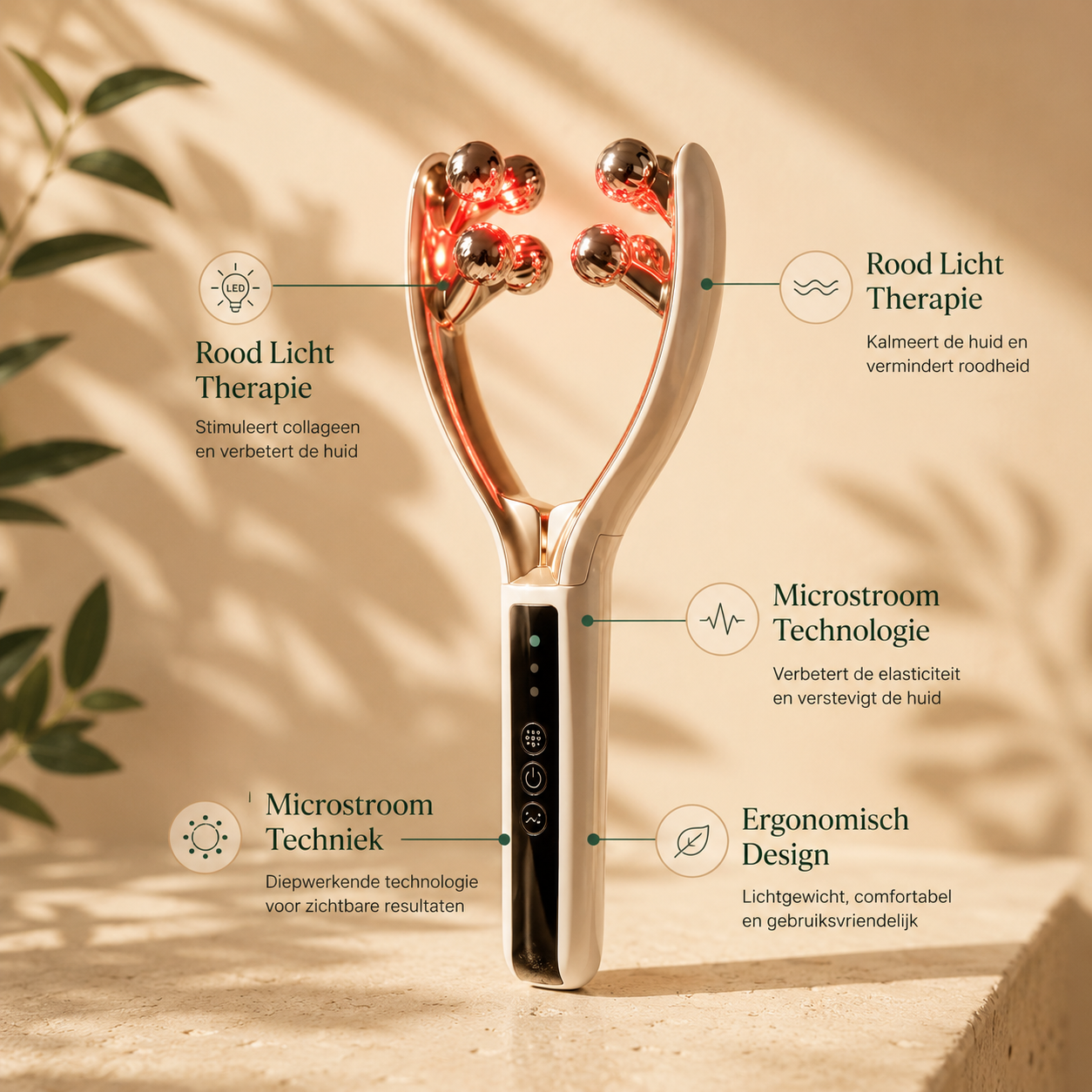 Mellando SculptPulse l 5-in-1 Verstevigende Gezichtstherapie